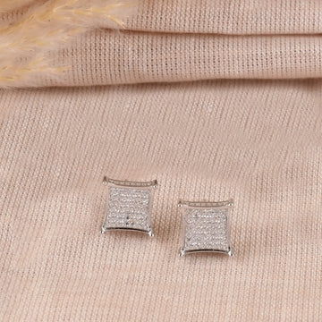 Prism Square Studs