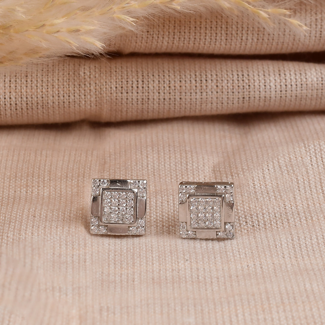Prism Pave Studs
