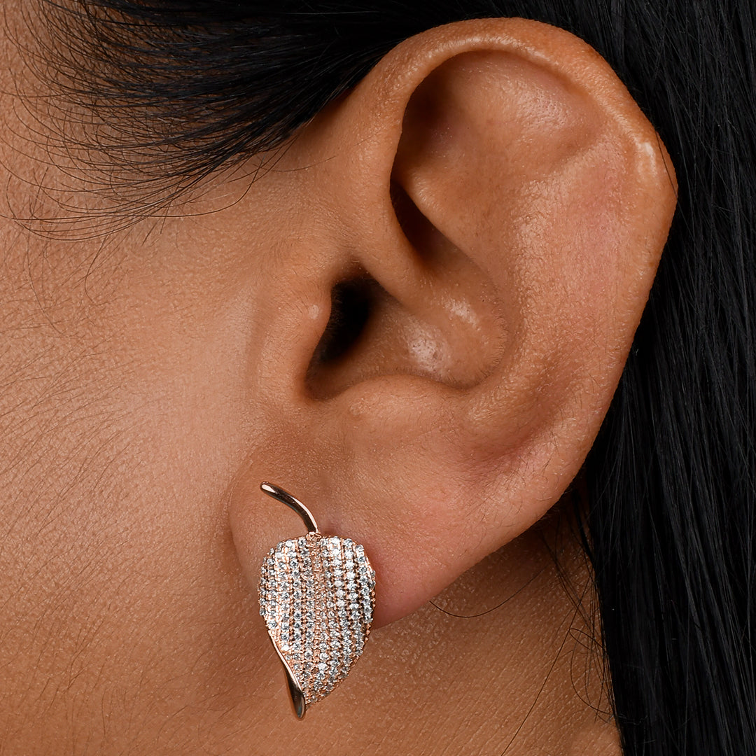Golden Leaf Earring