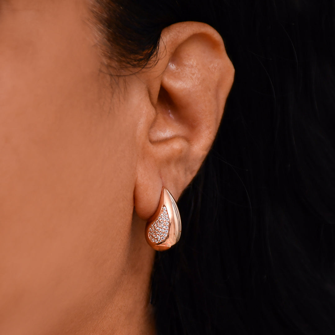 Dazzle Curve Earrings