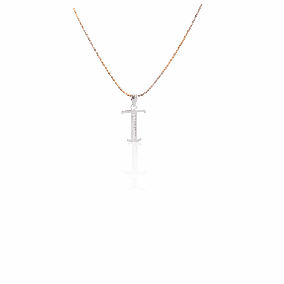 Initial Charm Pendant – T