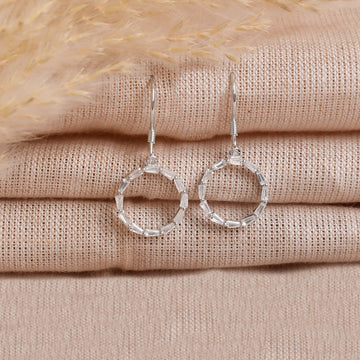 Round Dangle Earrings