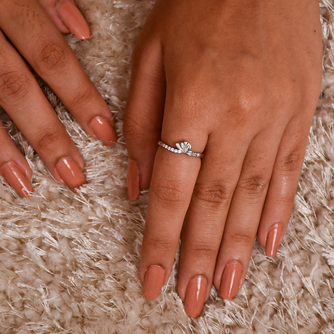 Silver Vine Ring
