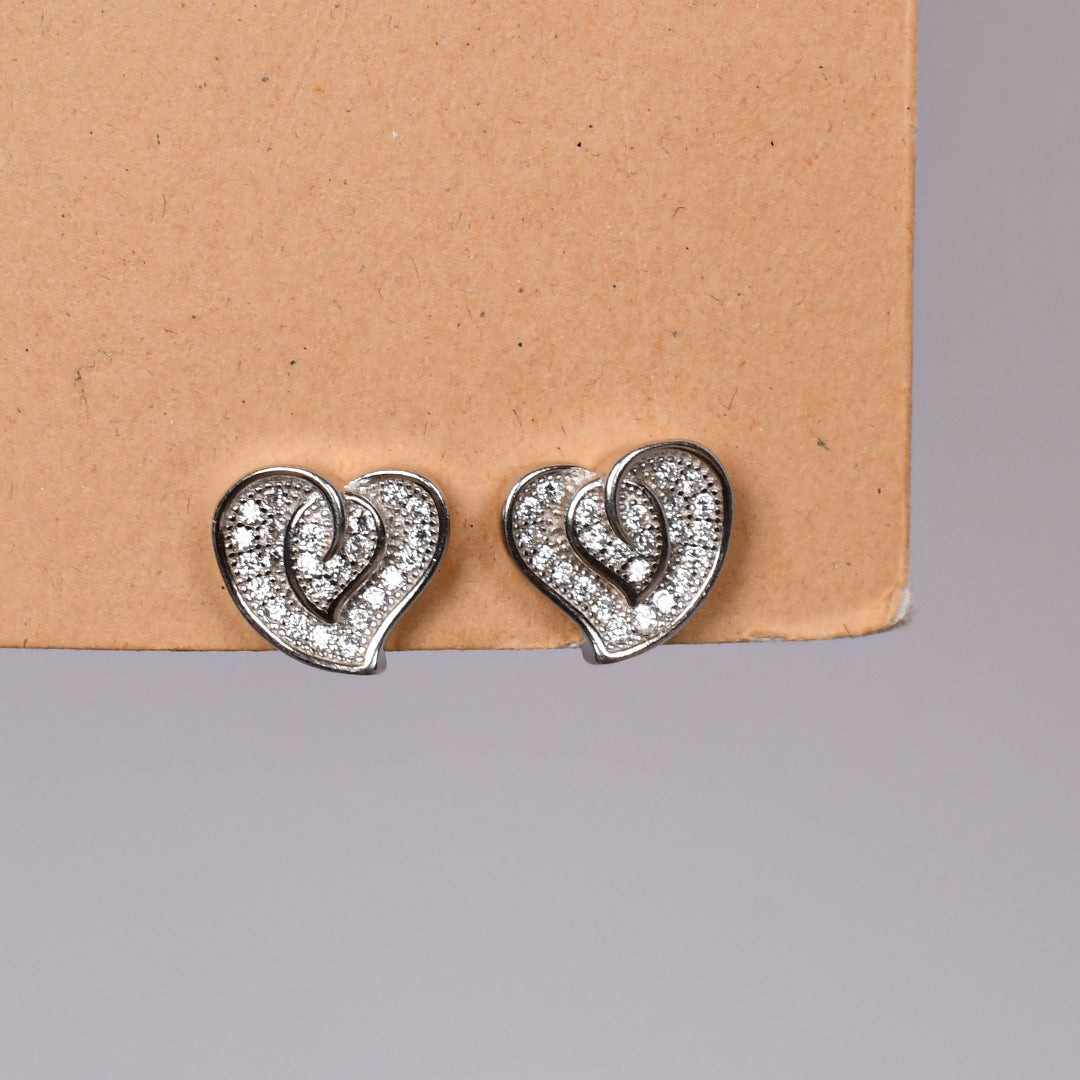 Bloom Heart Studs