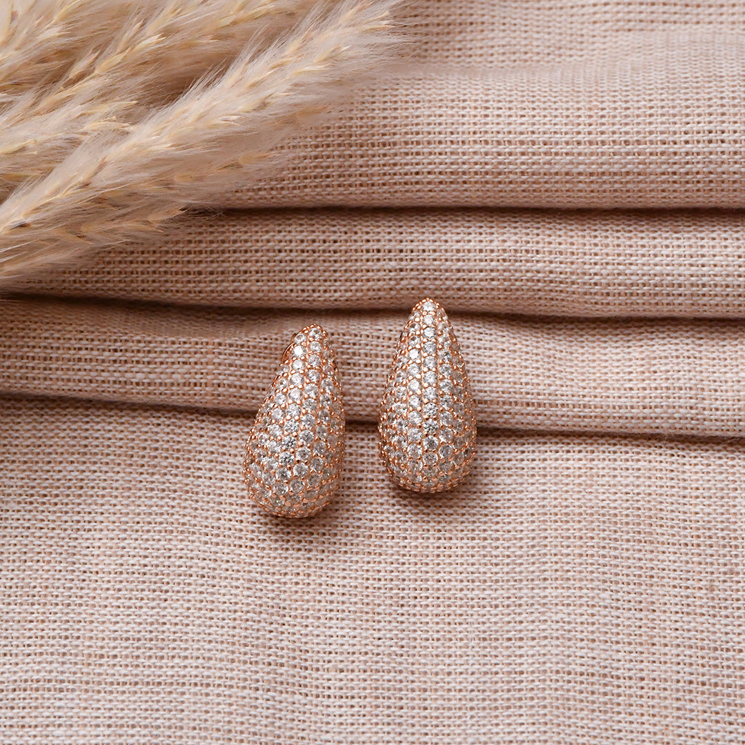 Blush Teardrop Earrings