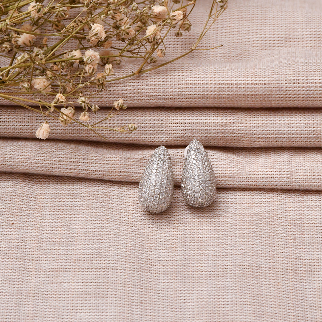 Blush Teardrop Earrings