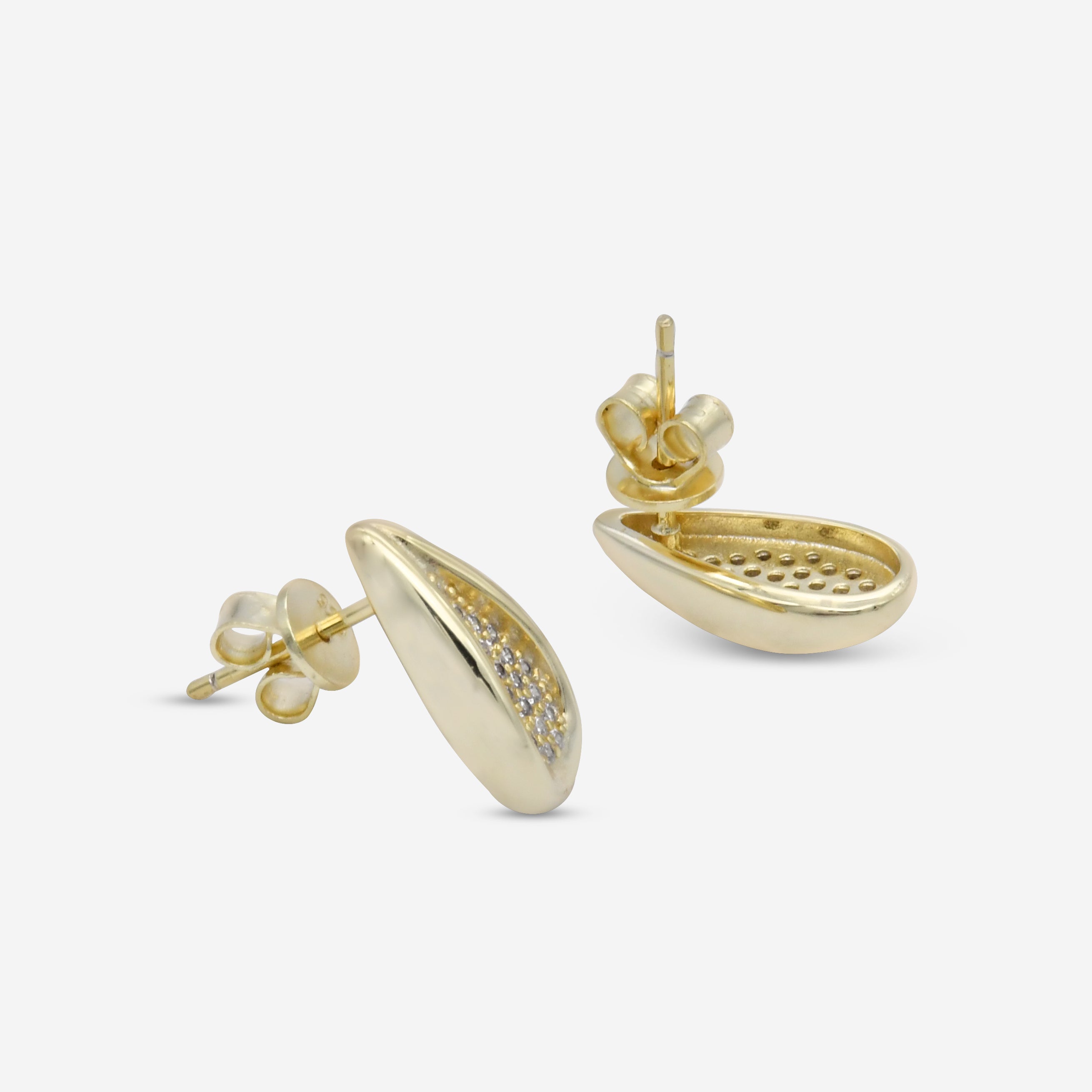 Golden Drop Earrings