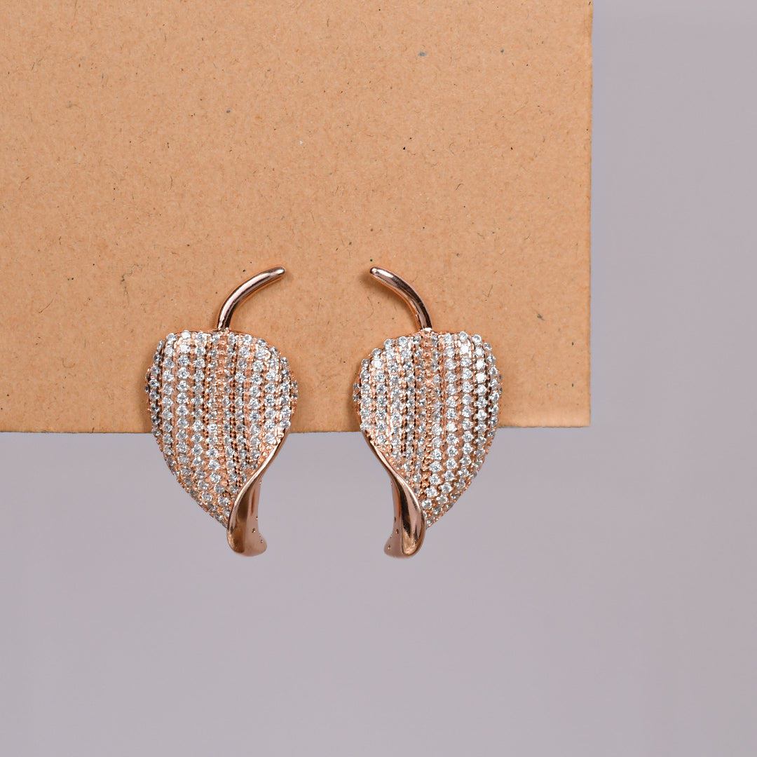 Golden Leaf Earring