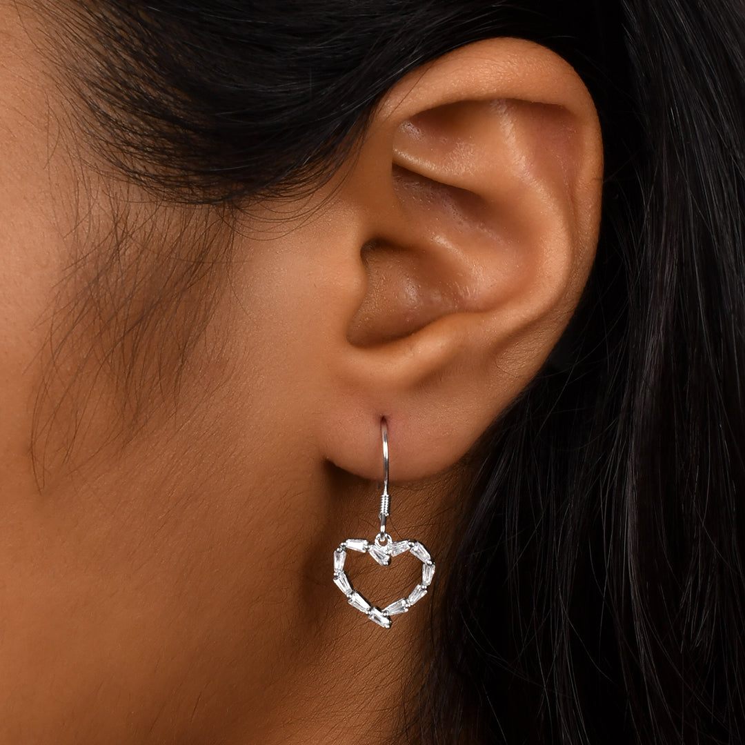 Luna Heart Danglers