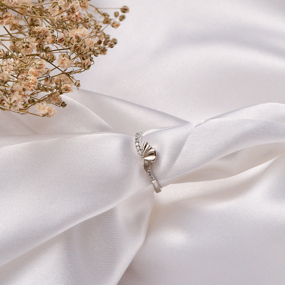 Silver Vine Ring
