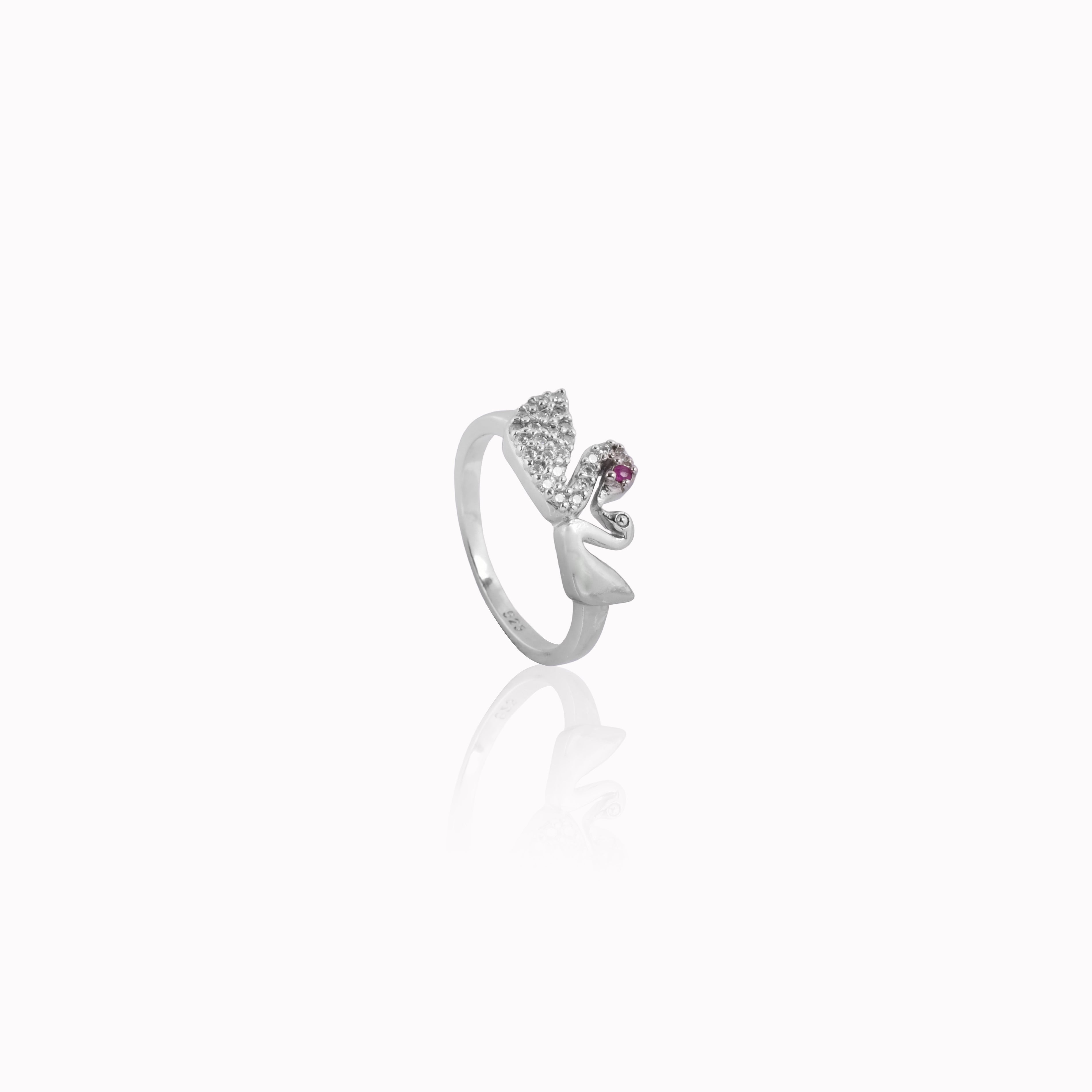 Ruby Edge Ring