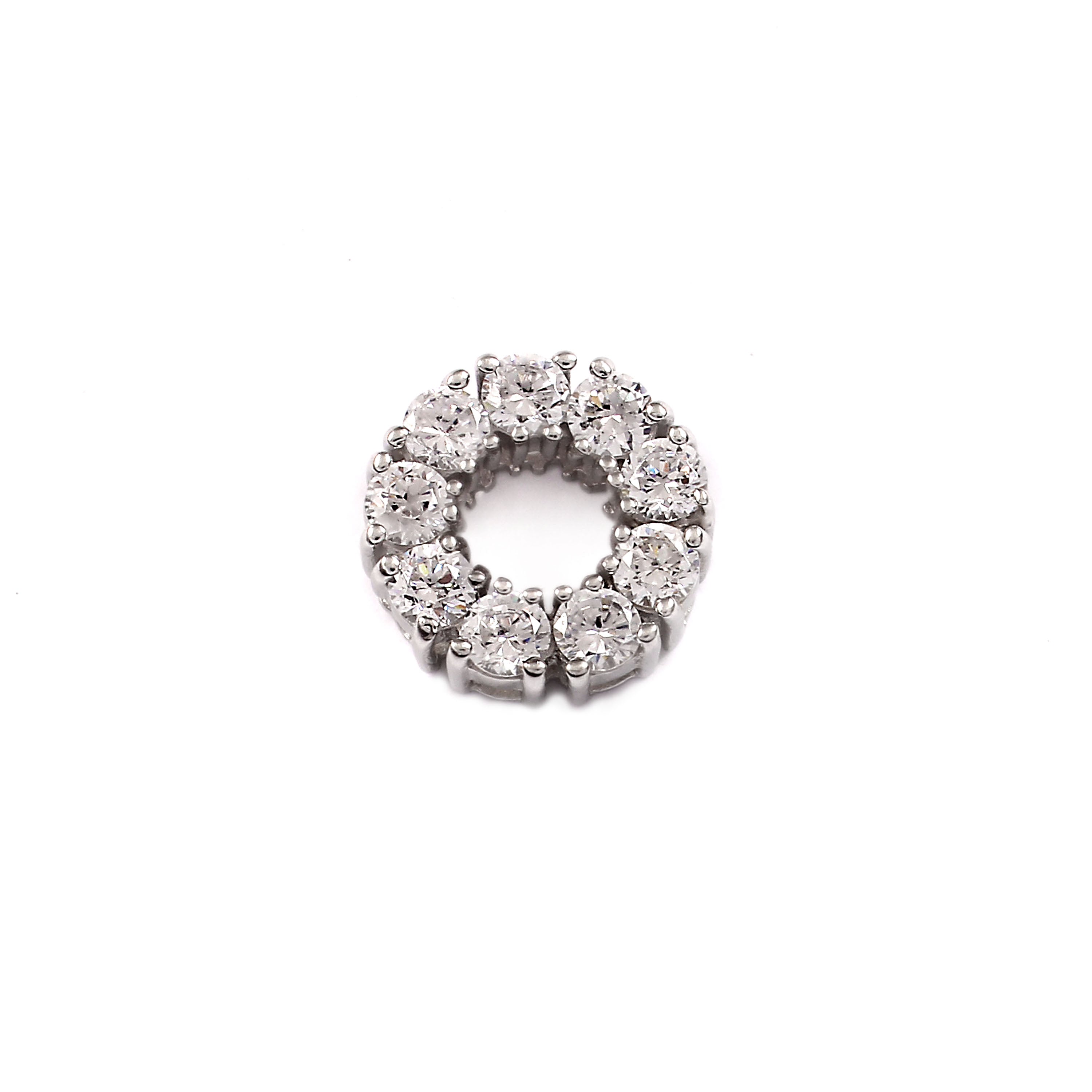 Diamond Halo Pendant