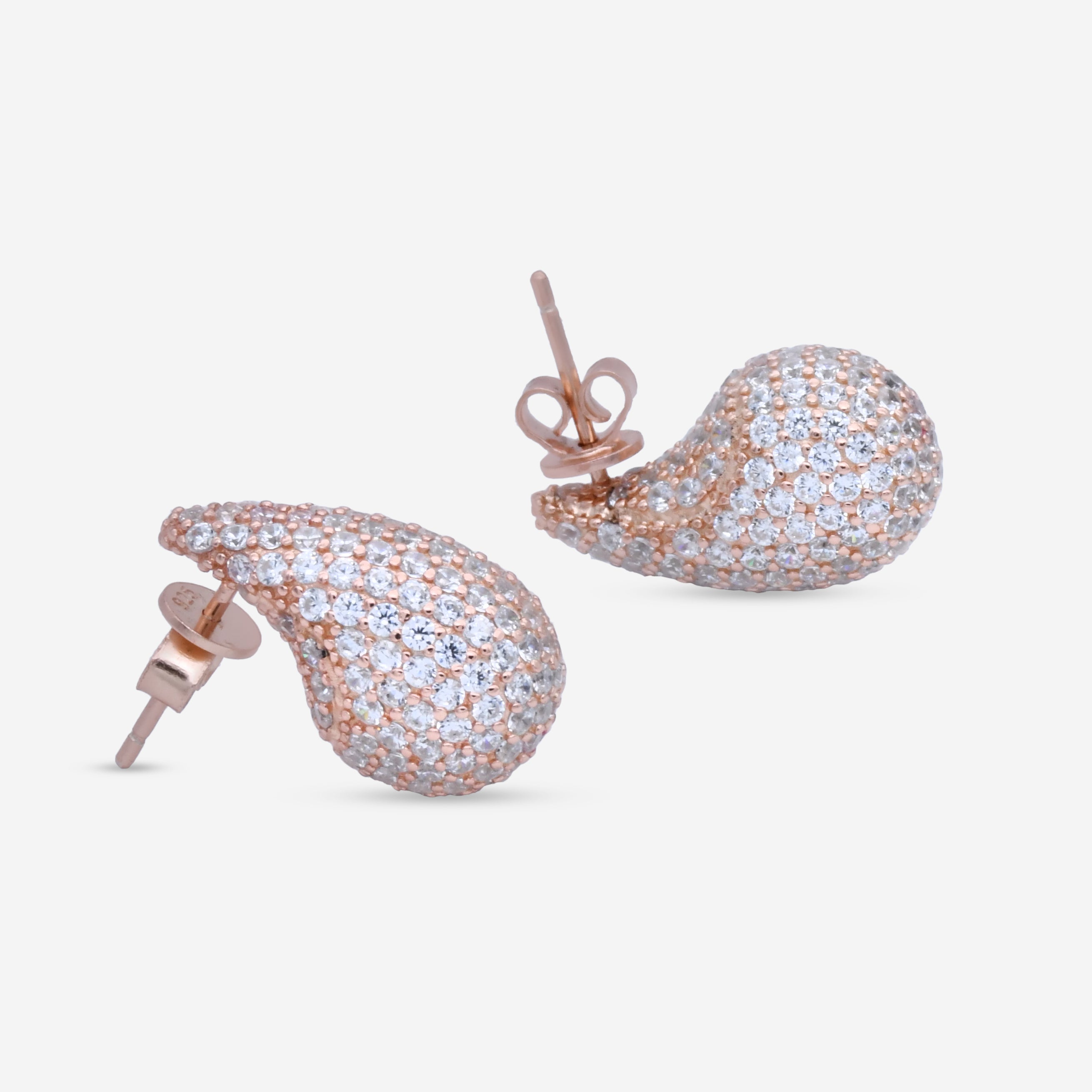 Blush Teardrop Earrings