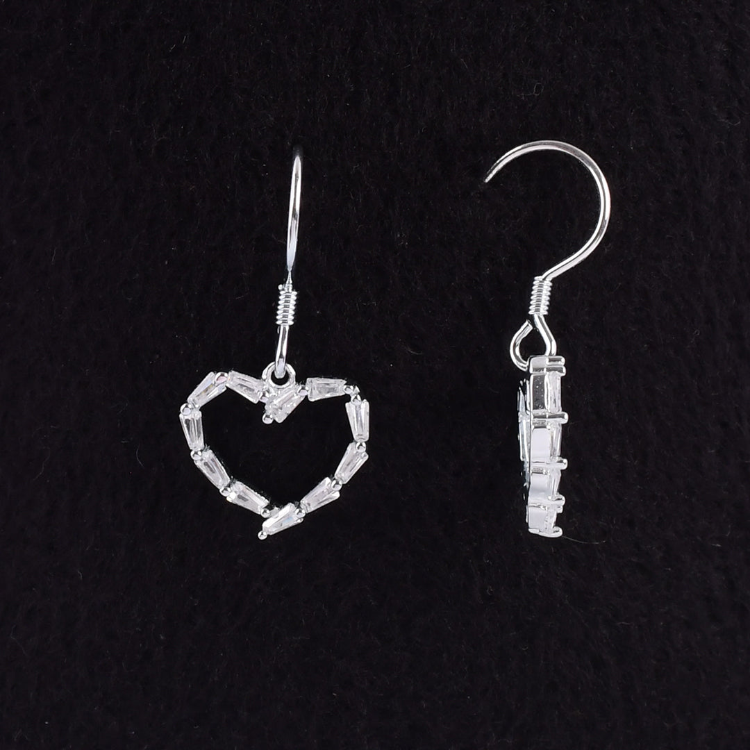 Luna Heart Danglers