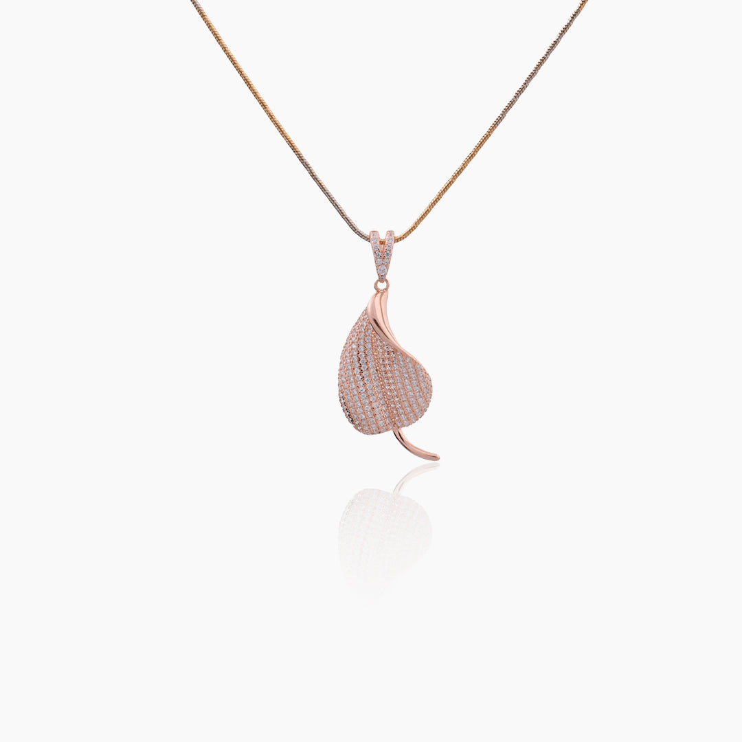 Golden Leaf Pendant