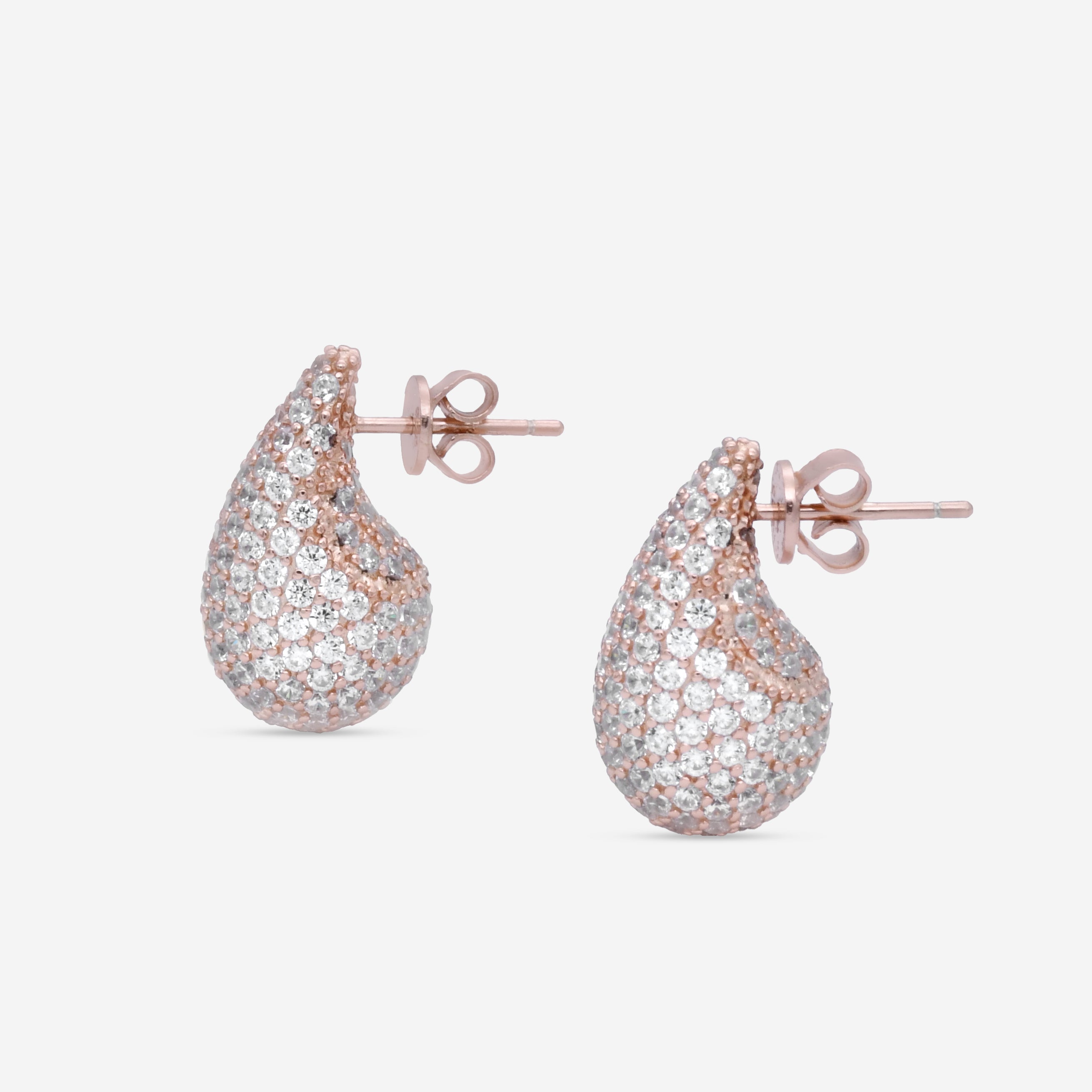 Blush Teardrop Earrings