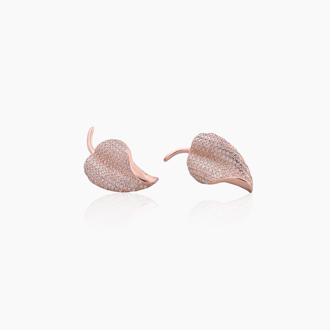 Golden Leaf Earring