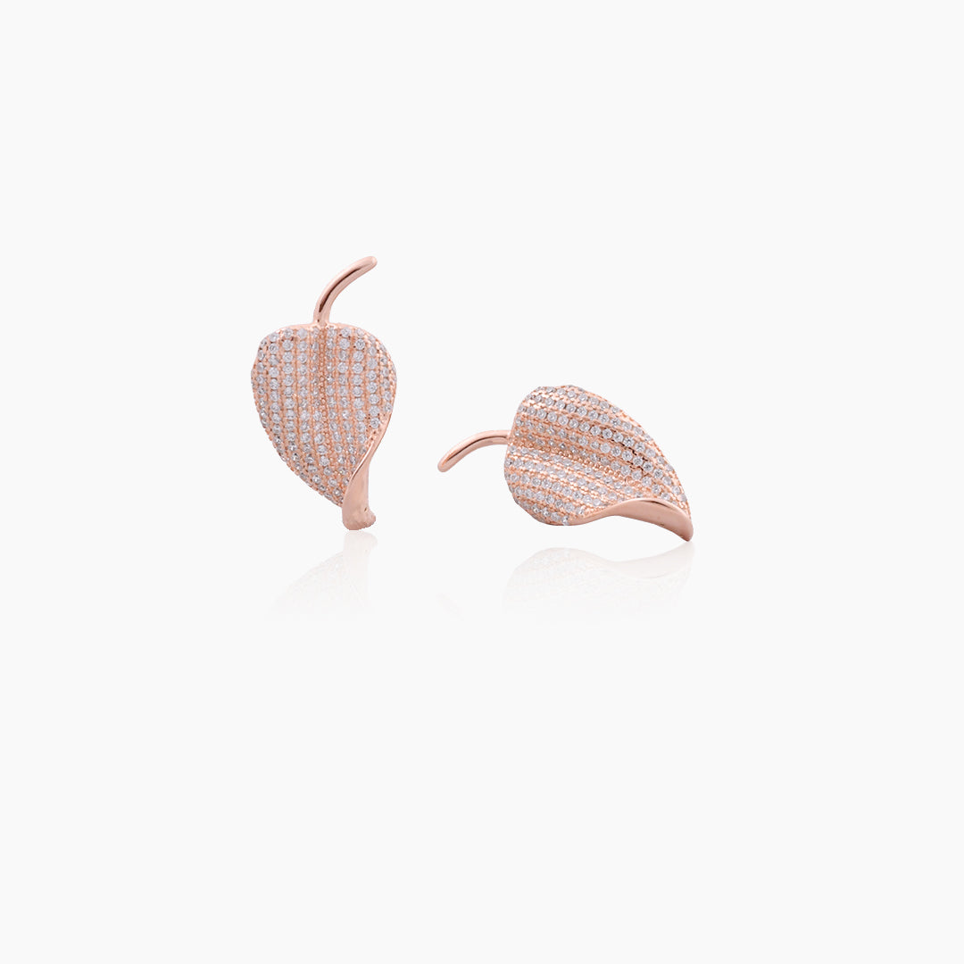 Golden Leaf Earring