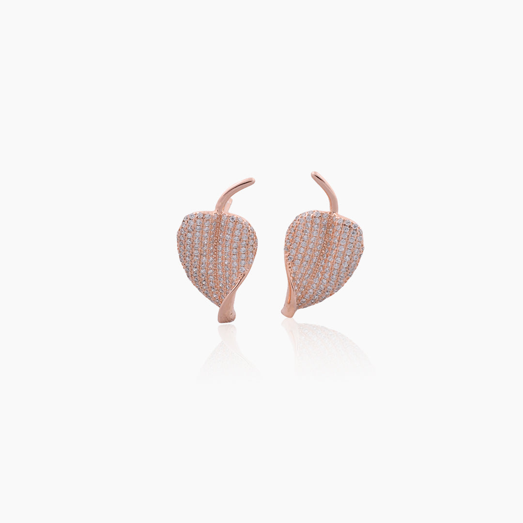 Golden Leaf Earring