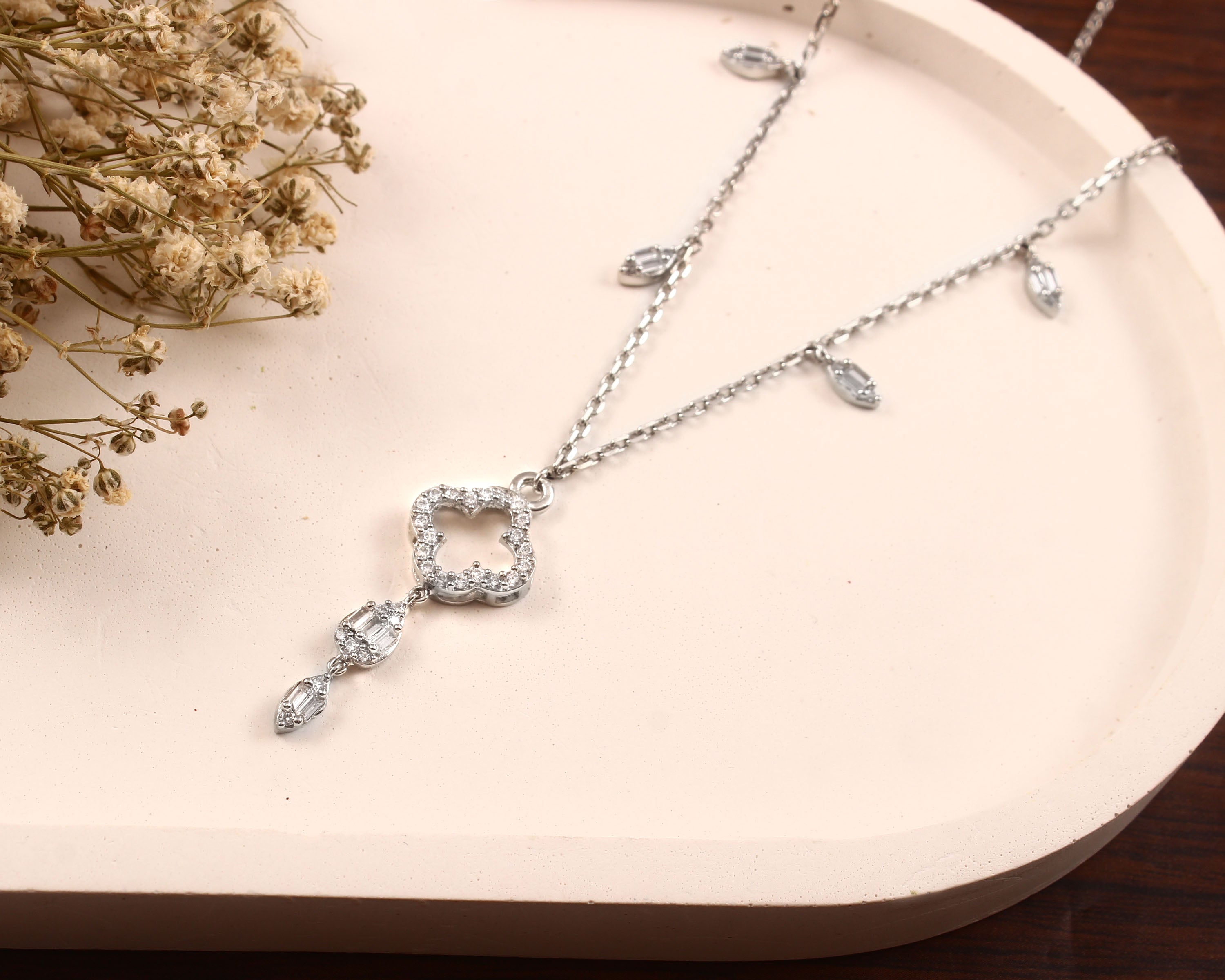 Sparkling Diamond Necklace