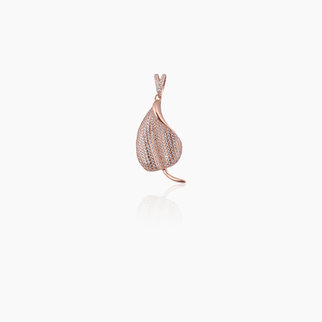 Golden Leaf Pendant