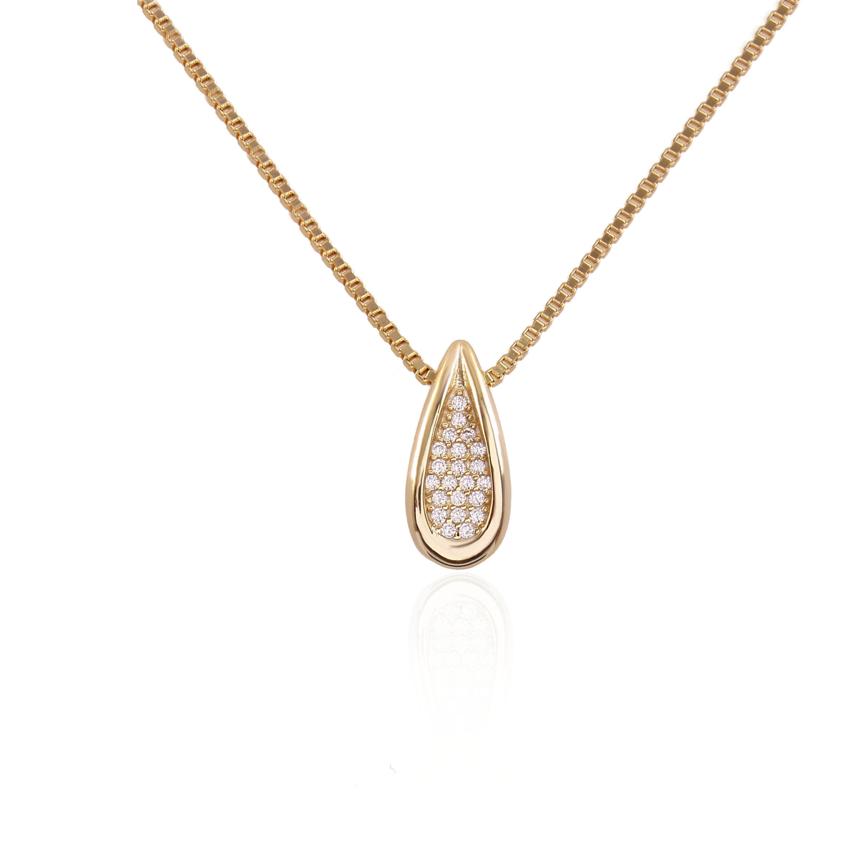 Golden Drop Necklace