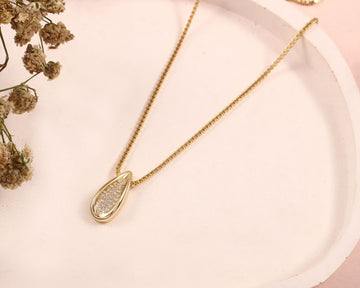Golden Drop Necklace