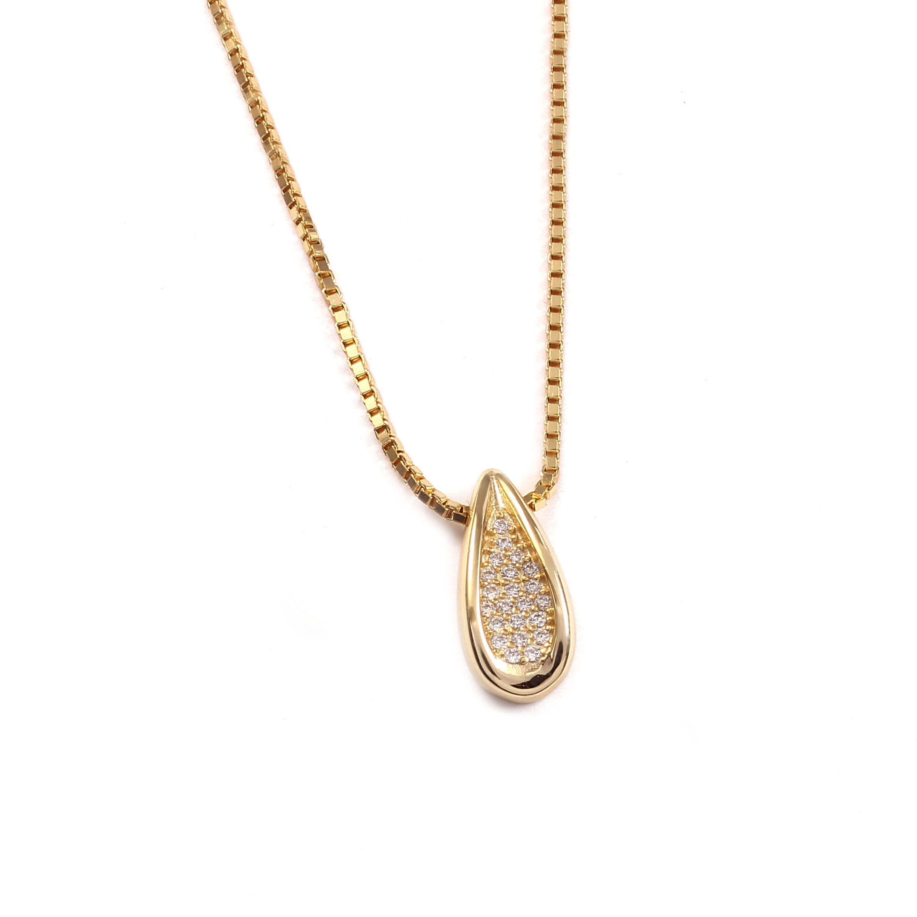 Golden Drop Necklace