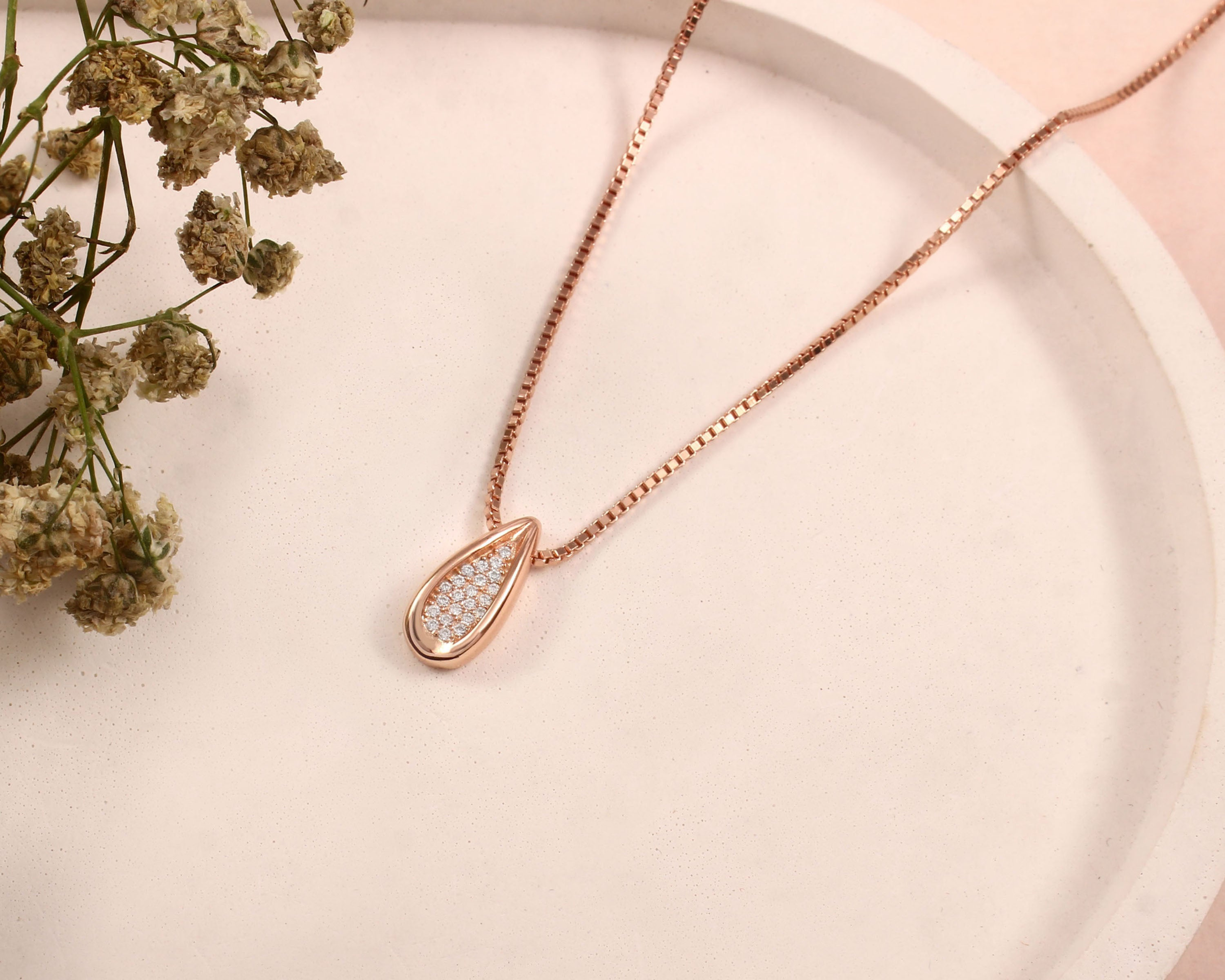 Golden Drop Necklace