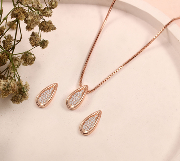 Rose Gold Drop Set